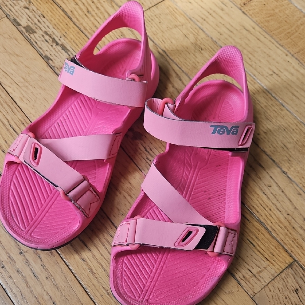 Teva Bright Pink Adjustable Sandals